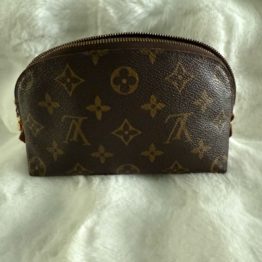 Louis Vuitton Brown Monogram Pouch